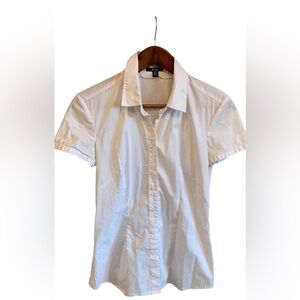 Jacob White Button Down Blouse